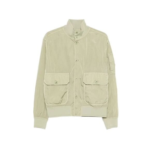 C.P. Company Men `Chrome-R` Button Bomber Jacket